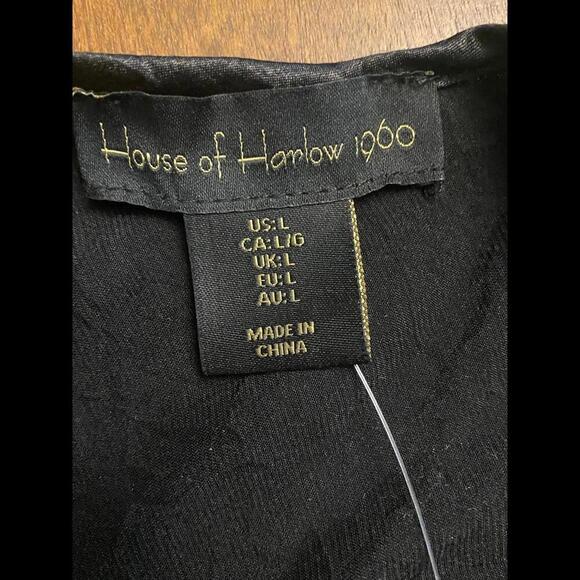 House of Harlow 1960 Elegant Black Maxi Dress NWT - Picture 6 of 9